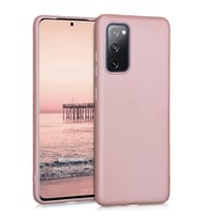 Microsonic Matte Silicone Samsung Galaxy S20 FE Kılıf Rose Gold