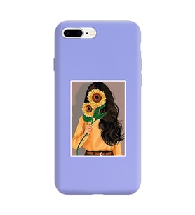 Lila Lansman Telefon Kılıfı Iphone 8 Plus