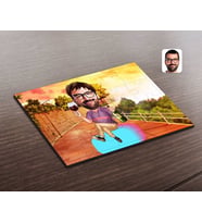 BK Gift Kişiye Özel Erkek Karikatürlü Ahşap Puzzle-2
