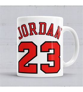 Jordan 23 Kupa Bardak Porselen