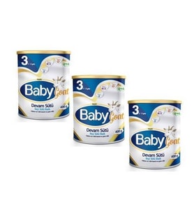 Baby Goat 3 Keçi Sütü Maması 400gr 3 Adet