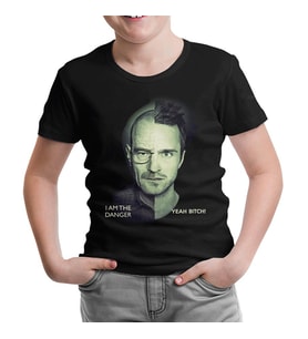 Breaking Bad - I am The Danger Siyah Çocuk Tshirt