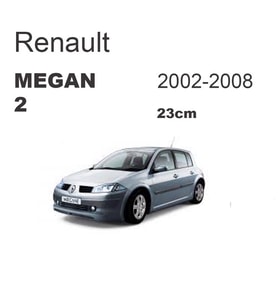 Megane 2 HB Arka Cam Silecek Kolu Ve Süpürgesi 7701054823 M129