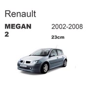 Megane 2 HB Arka Cam Silecek Kolu Ve Süpürgesi 7701054823 M129