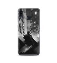 Batman Tasarım Süper Şeffaf Silikon Telefon Kılıfı Samsung A30
