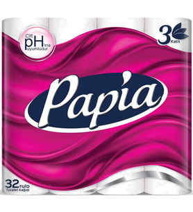Papia Tuvalet Kağıdı (3 Katlı) 32 Li Pk Klasik