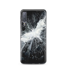 Gökdelen Tasarım Süper Şeffaf Silikon Telefon Kılıfı Samsung A7 (2018)