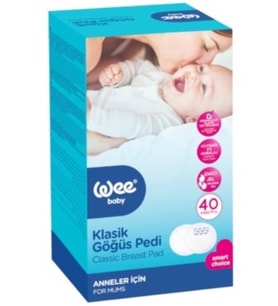 Wee Baby Klasik Göğüs Pedi (40 Lı Pk) (Wee132)