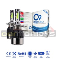 C9 Trio Üç Renk Led Xenon Far Ampulü Buz Mavi Beyaz GünIşığı 9006