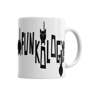 Very Cool Cats Kedi Kupa Bardak Porselen