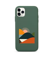 Koyu Yeşil Lansman Telefon Kılıfı Iphone 11 Pro