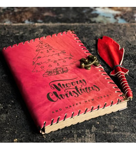 Mutlu Yıllar Deri Defter