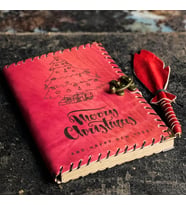 Mutlu Yıllar Deri Defter