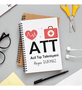 ATT / Acil Tıp Teknisyeni Defteri Kişiye Özel