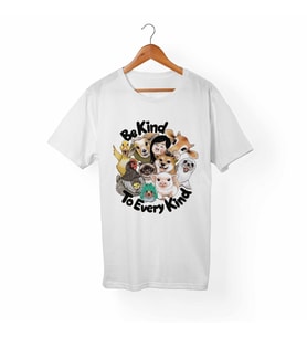 Vegan-To Every Kind Beyaz Tişört