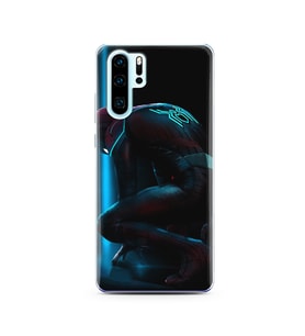 Örümcek Adam Tasarım Süper Şeffaf Silikon Telefon Kılıfı Huawei P30 Pro