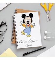 Mickey Mouse Defteri Kişiye Özel