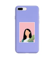 Lila Lansman Telefon Kılıfı Iphone 7 Plus