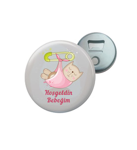 Hoşgeldin Bebek Magnet Açacak (10 Adet)