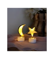 Mini Ay Ve Yıldız Led Gece Lambası Masa Lambası