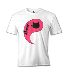 Best Friends - Kedi Beyaz Erkek Tshirt
