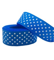 Grogren Kurdele, 2,5 cm x 23 mt - Renk Seçenekli Puanlı -  (Mavi)