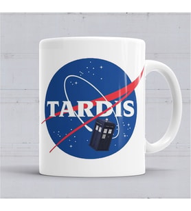 Dostor Who Nasa Tardıs  Kupa Bardak Porselen