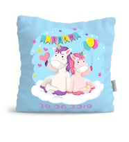 BK Gift Kişiye Özel Çocuklar Mavi Yastık 66858