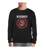 Ramones Siyah Çocuk Sweatshirt