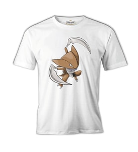 Pokemon - Kabutops Beyaz Erkek Tshirt