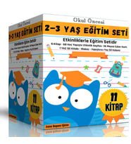 2-3 Yaş Eğitim Seti (11 Kitap)