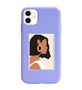 Lila Lansman Telefon Kılıfı Iphone 11