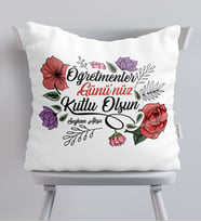 BK Gift Kişiye Özel Öğretmenler Gününüz Kutlu Olsun  Yastık  5