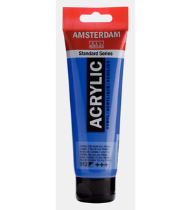 Amsterdam Akrilik Boya 120ml 512 Cob. Blue Ult.