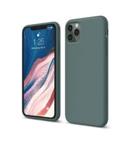 Apple İphone 11 Pro Lansman Silikon Kılıf Ultra Koruma (Yeşil)