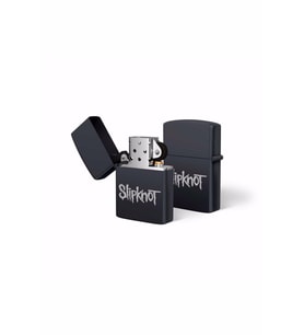 Siyah SLİPKNOT Tasarımlı Benzinli Metal Çakmak