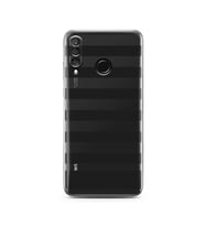 Çizgi Tasarımlı Süper Şeffaf Silikon Telefon Kılıfı Huawei P30 Lite 
