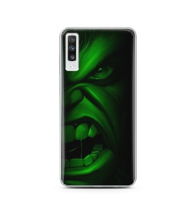 Hulk Tasarım Süper Şeffaf Silikon Telefon Kılıfı Samsung A70