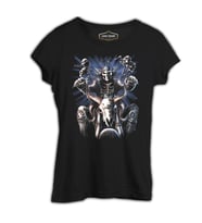 Motosiklet - Ride or Die Siyah Kadın Tshirt