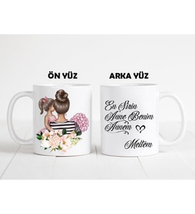 En Şirin Anne Benim Annem Kupa Bardak