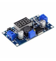Voltmetreli LM2596 Ayarlı Modül Ayarlanabilir 3A Güç Kaynağı