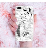 Dafhi Tüy ve Kuşlar Kişiye Özel Telefon Kılıfı (Telefon Modelleri Açıklamada)