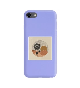 Lila Lansman Telefon Kılıfı Iphone 7