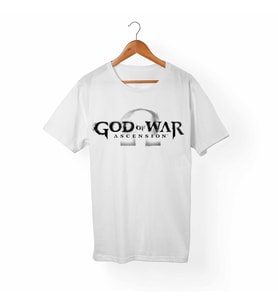 God Of War Beyaz Tişört