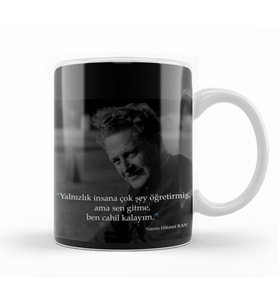 Nazım Hikmet Söz   Kupa Bardak Porselen