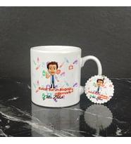 Kulak Burun Boğaz Uzmanı Kupa Bardak ve Anahtarlık Set 002