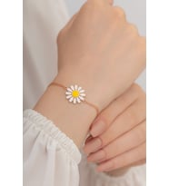 Rose Papatya Model Kadın Gümüş Bileklik GBLPPTYMDL1-ROS 6018637029046