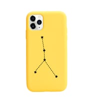 Koç Burcu (Aries) Yıldız Haritası Tasarımlı Kılıf iPhone 11 Pro