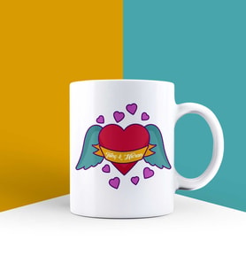 Kişiye Özel Love Kupa Bardak 85756
