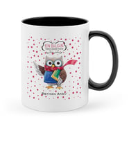 BK Gift Kişiye Özel Tarih Öğretmeni Siyah Kupa Bardak  3